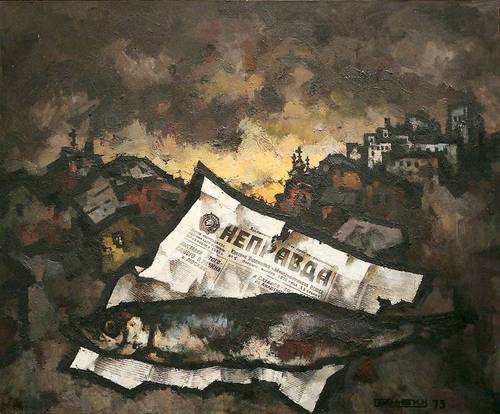 Оскар Рабин. Инсургент с орденом Оскар Рабин. Инсургент с орденом