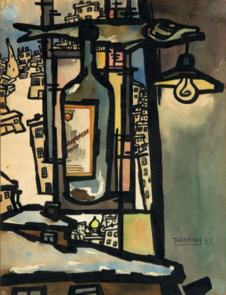 Оскар Рабин. Инсургент с орденом Оскар Рабин. Инсургент с орденом